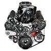 LSV10AB-SC24 MAX 10R 10-Rib Pulley Kit for GM LS Engines w/ Whipple 3.0L Supercharger [Black Anodized] - image 1