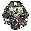 LSV10P-SC03 MAX10R Pulley Kit for Chevy LS w/ GM LSA/ZL1 Supercharger, w/ Alternator/AC/Power Steering [Polished] - image 1