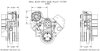 SCB02P Basic-Series Pulley Kit for Small Block Chevy, Dual Belt, Alternator Only [Polished] - image 4
