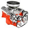SCV01M Victory-Series Pulley Kit for Small Block Chevy, w/ Alternator/AC/Power Steering [Machined] - image 2