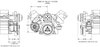 SFE04P Pulley Kit for Ford FE, Alternator Only [Polished] - image 4