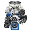 SFL01AB Pulley Kit for Small Block Ford 289-302, w/ Alternator/AC/Power Steering , Long Water Pump [Black Anodized] - image 2