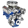 SFL02P Pulley Kit for Small Block Ford 289-302, w/ Alternator/AC , Long Water Pump [Polished] - image 1