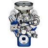 SFL04P Pulley Kit for Small Block Ford 289-302, w/ Alternator Only , Long Water Pump [Polished] - image 2