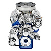 SFL52M Pulley Kit for Small Block Ford 351W, w/ Alternator/AC, Long Water Pump [Machined] - image 1