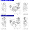 SFL53M Pulley Kit for Small Block Ford 351W, w/ Alternator/Power Steering, Long Water Pump [Machined] - image 4