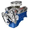 SFL53P Pulley Kit for Small Block Ford 351W, w/ Alternator/Power Steering, Long Water Pump [Polished] - image 4