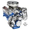 SFM01M Pulley Kit for Small Block Ford 289-302, w/ Alternator/AC/Power Steering, Short Water Pump [Machined] - image 2