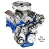 SFM02M Pulley Kit for Small Block Ford 289-302, w/ Alternator/AC, Short Water Pump [Machined] - image 2