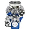 SFM02P Pulley Kit for Small Block Ford 289-302, w/ Alternator/AC, Short Water Pump [Polished] - image 2
