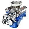 SFM02P Pulley Kit for Small Block Ford 289-302, w/ Alternator/AC, Short Water Pump [Polished] - image 3