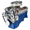 SFM03P Pulley Kit for Small Block Ford 289-302, w/ Alternator/Power Steering, Short Water Pump [Polished] - image 4