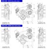 SFM53M Pulley Kit for Small Block Ford 351W, w/ Alternator/Power Steering, Short Water Pump [Machined] - image 4