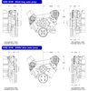 SFM54M Pulley Kit for Small Block Ford 351W, w/ Alternator Only, Short Water Pump [Machined] - image 4