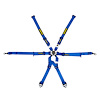 SR 94700US-1-31 Porsche GT3 Profi 2x2 Harness, 2 in. Width [Blue] - image 1