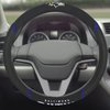 15621 Embroidered Steering Wheel Cover, Baltimore Ravens [Black] - image 2