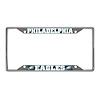 17215 Chrome-Metal License Plate Frame, 6.25 in. x 12.25 in., Philadelphia Eagles [Green Logo] - image 1
