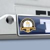 21391 Chrome-Metal License Plate Frame, 6.25 in. x 12.25 in., Tennessee Titans [Blue Logo] - image 4
