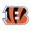 22545 3D Metal Emblem, Cincinnati Bengals [Orange] - image 1