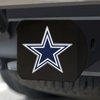 22553 Black-Metal Hitch Cover w/ 3D Color Emblem, Dallas Cowboys [Blue] - image 2