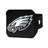 22601 Black-Metal Hitch Cover w/ 3D Color Emblem, Philadelphia Eagles [Green] - image 1