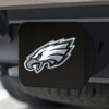 22601 Black-Metal Hitch Cover w/ 3D Color Emblem, Philadelphia Eagles [Green] - image 2