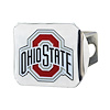 22809 Hitch Cover w/ 3D Color Emblem, Ohio State [Chrome] - image 1