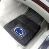 8957 Heavy-Duty Front Car Mat Set, 2-Pieces, Penn State Logo [Black] - image 2
