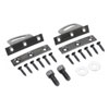 Rear Spoiler Wing to Stanchion Attachment Brackets 1968-76 Mopar - image 1