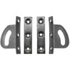 Rear Spoiler Wing to Stanchion Attachment Brackets 1968-76 Mopar - image 2