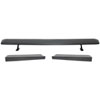 70-74 Challenger Front / Rear Spoiler Package AA231 + FP105B Organosol Black - image 1