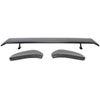70-74 Barracuda Front / Rear Spoiler Package GC110 + FP603B Organosol Black - image 1