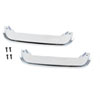 69-72 A / B-Body Twin Hood Scoop Chrome Trim Bezels - image 1
