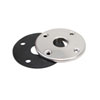 69-74 Steel Hood Pin Bezels / Gaskets - image 2