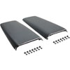 69-72 A / B-Body Twin Hood Scoops with Chrome Trim Bezels - image 1