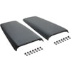 69-72 A / B-Body Twin Hood Scoops w/ Black Bezels - image 1