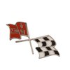 Front Fender Emblem 1957 Full Size Chevy & Chevy Corvette - image 4