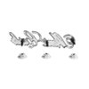 Front Header Panel Emblem 1973 & 1975 Chevy Monte Carlo - image 3