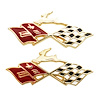 Rear Quarter Panel Emblem 1960 Chevy Impala - image 1