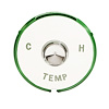 Temperature Gauge Face 1961-62 Full Size Chevy - image 1