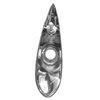 Rear Antenna Base 1961-62 Full Size Chevy - image 3
