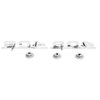 Front Fender Emblem 1962-63 Full Size Chevy - image 3