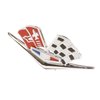 2162 Front Fender Emblem 1962-63 Full Size Chevy & Chevy Corvette - image 2
