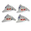 2195 Wheel Cover Spinners Set 1962 Chevy Impala SS