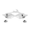 2197 Shift Plate Console Emblem 1961-62 Chevy Impala SS - image 3