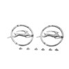 2250 Rear Quarter Panel Emblem 1963 Chevy Impala - image 3