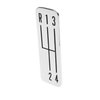 2296 4-Speed Shift Plate for 1963 Chevy Impala - image 2