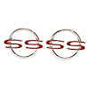 2360 Rear Quarter Panel Emblem 1964 Chevy Impala SS - image 1