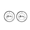 2425 Front Fender Emblem 1965-66 Chevy Impala - image 1