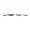 2475 Rear Roof Panel Emblem 1965-66 Chevy Caprice - image 1